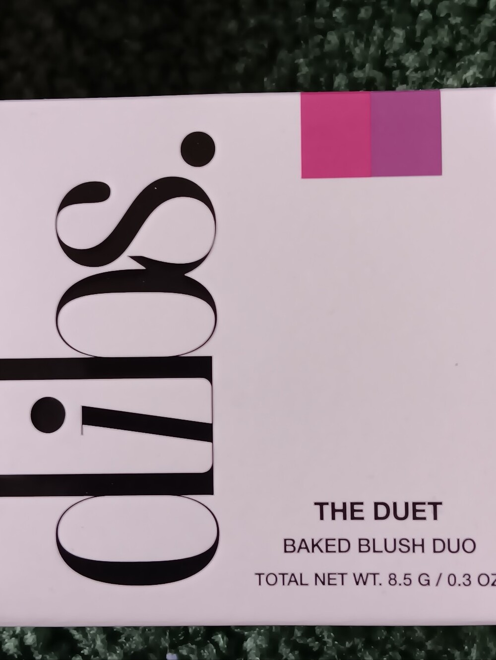 Dibs Vip  Pink The Duet Baked Blush. 0.3 oz.